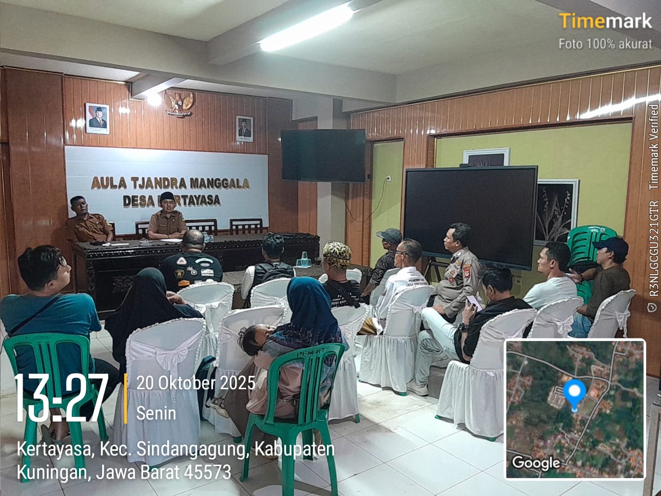 Kepala Desa Kertayasa Fasilitasi Mediasi Sengketa Administrasi Tanah Secara Damai