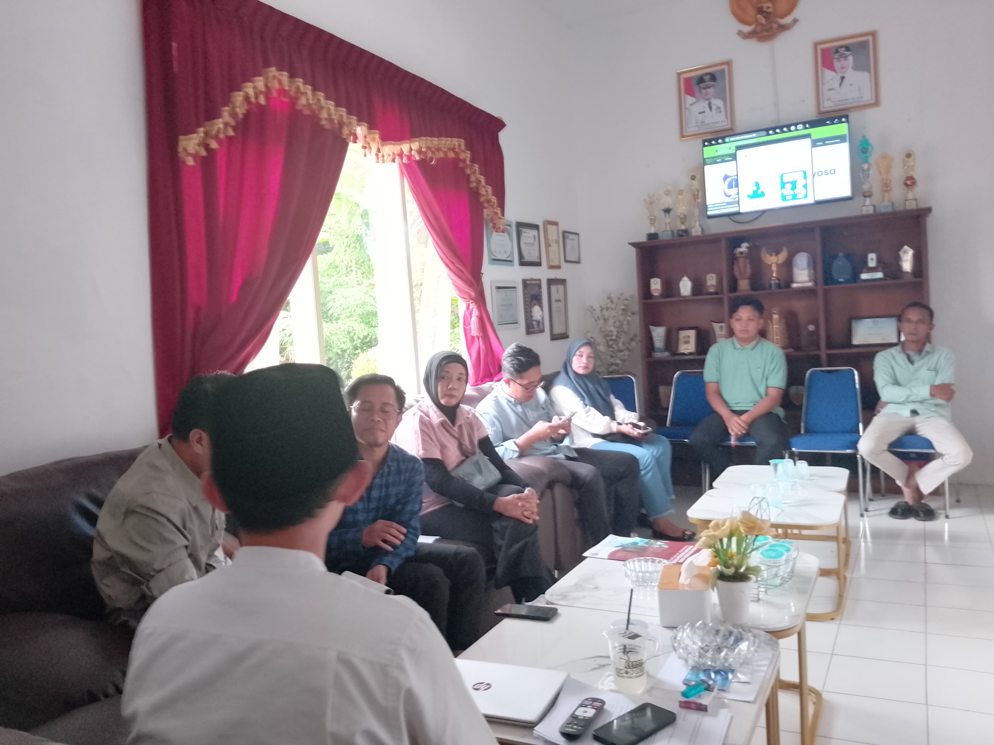 Kunjungan Kemendesa dalam rangka Monitoring Desa Cerdas