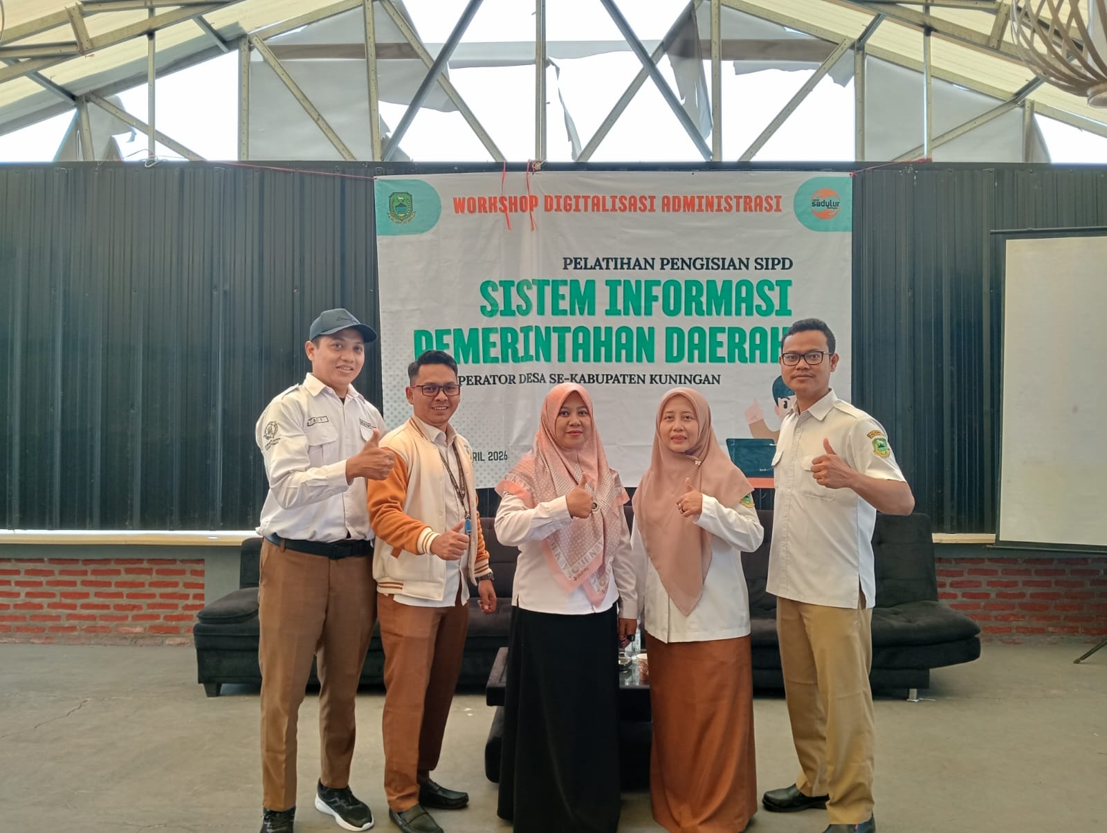 Pemerintah Desa Kertayasa turut berpartisipasi dalam kegiatan pelatihan penyusunan dan penginputan aplikasi Sistem Informasi Pemerintahan Daerah (SIPD)