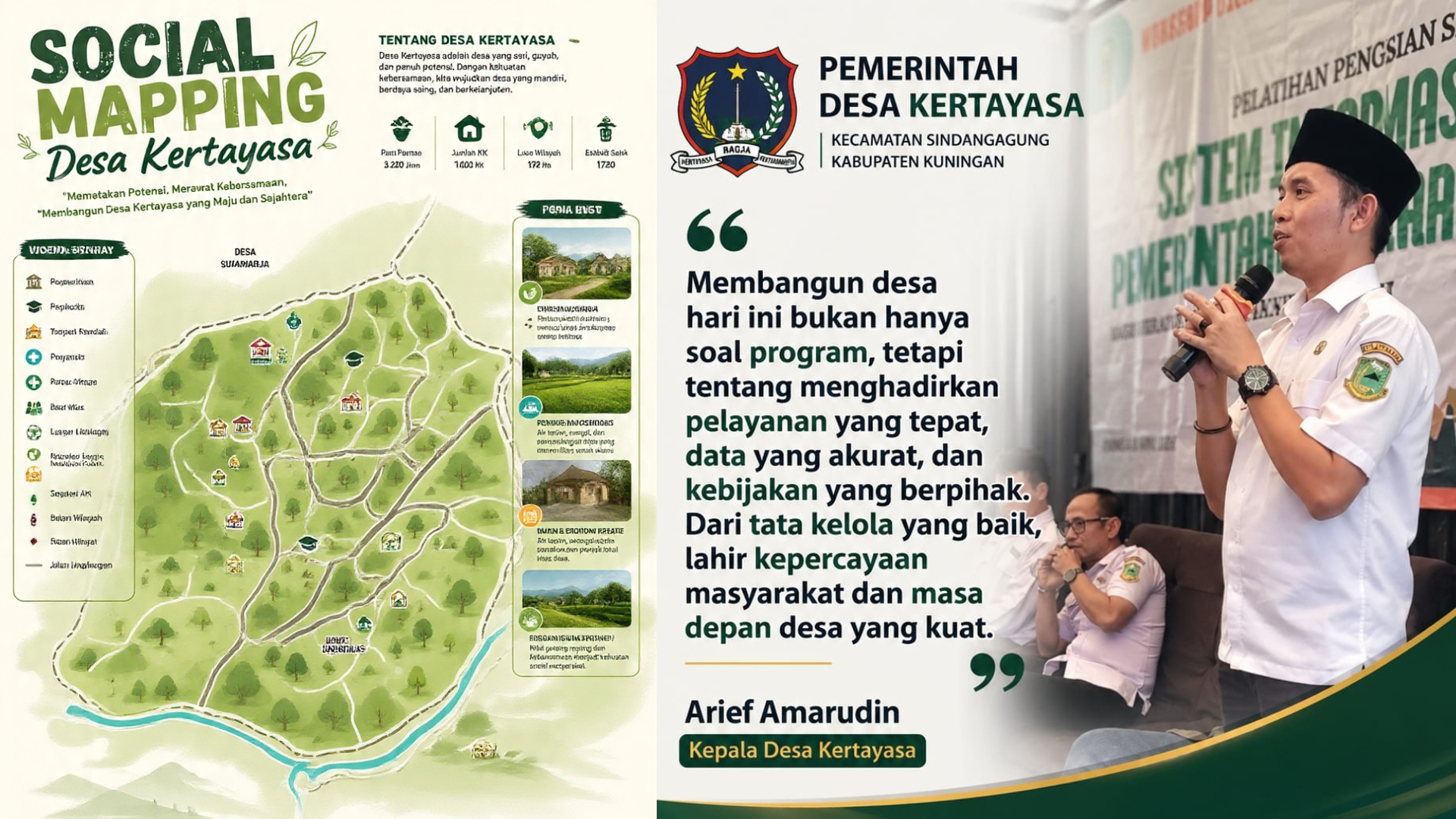 Desa Kertayasa Luncurkan Social Mapping Digital, Data Warga Kini Terpetakan Real-Time