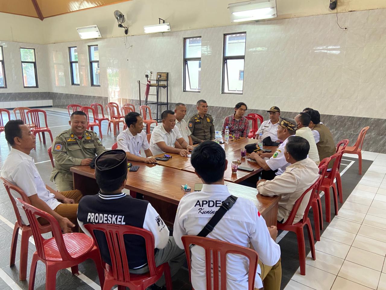Perkuat Sinergitas Wilayah, Aparatur Desa se-Kecamatan Sindangagung Gelar Rakor Bahas Kamtibmas