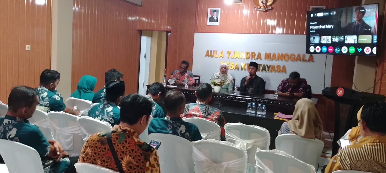 Kecamatan Sindangagung Gelar Pembinaan dan Evaluasi Administrasi di Desa Kertayasa, Hasilnya Dinilai Baik dan Tertib